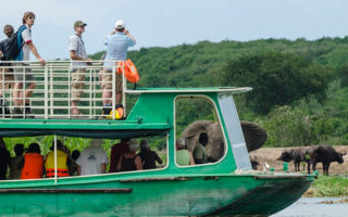 Boat Cruise in Queen Elizabeth National Park